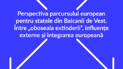 Perspectiva parcursului european pentru statele din Balcanii de Vest