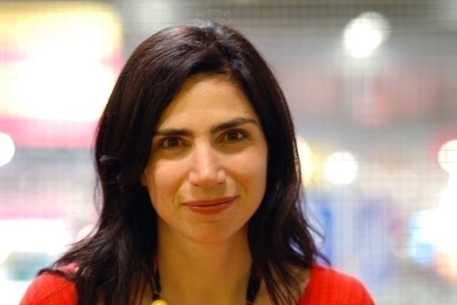 Romanian-born writer Dana Grigorcea
