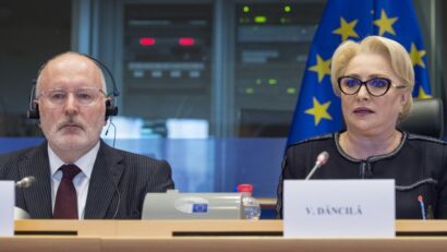 Premierul Viorica Dăncilă, din nou la Bruxelles