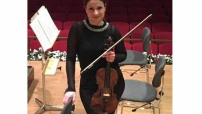 Violonista Mihaela-Elena Matei din Germania