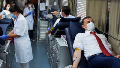 Rezultatele campaniei de donare sânge organizate de Ambasadă și CG Madrid cu sprijinul Crucii Roșii