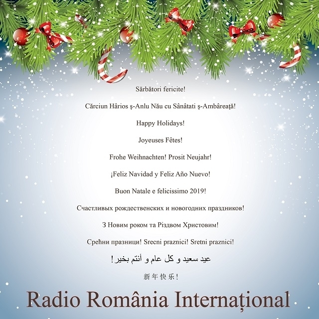 Auguri da Radio Romania Internazionale!