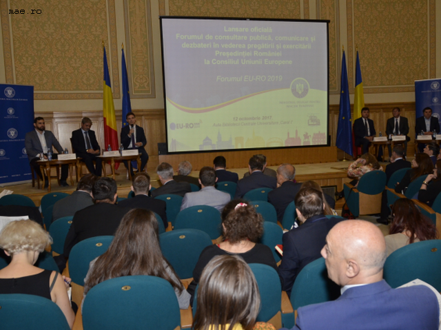 Lansarea Forumului „EU-RO 2019”
