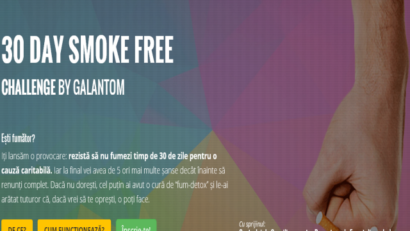 Gesundheit und Wohltätigkeit: 30 Days Smoke Free Challenge