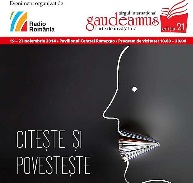 Peste 750 de evenimente – un autentic record la Târgul Internaţional Gaudeamus 2014