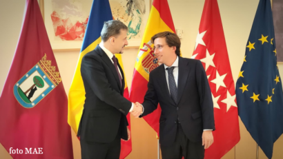Reuniunea ambasadorului României cu primarul Madridului