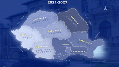 Păradz europeni tră regiunili di dezvoltare