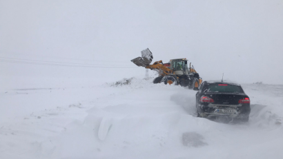 Un rude hiver s’installe en Roumanie aussi