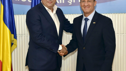 מפגש בין שר החקלאות הרומני לשגריר ישראל
