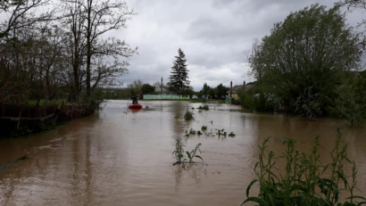 Rumänien von heftigen Regenfällen heimgesucht