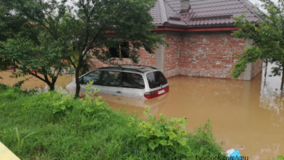 Rainy summer in Romania