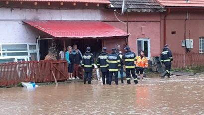 Effetti delle inondazioni in Romania