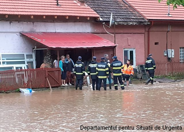Effetti delle inondazioni in Romania