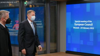 Ucraina: il presidente romeno, Klaus Iohannis, ai vertici straordinari B9 e NATO