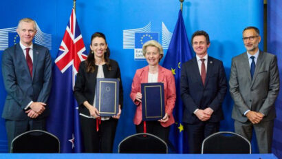 Undă verde pentru acordul comercial UE-Noua Zeelandă