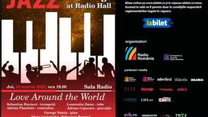 Seară de Jazz la Sala Radio – Love Around the World