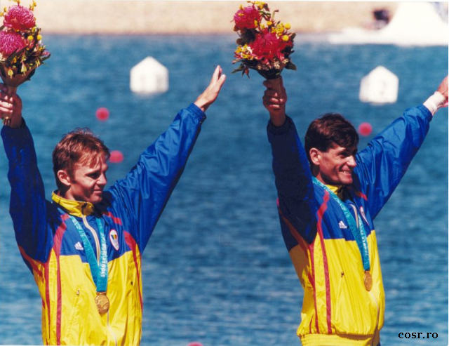 Canoe sprinter Florin Popescu - photo: cosr