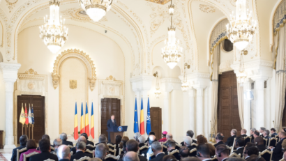 Präsident Iohannis präsentiert die Ziele der rumänischen Außenpolitik
