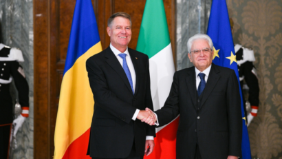 Incontro Klaus Iohannis – Sergio Mattarella a Roma