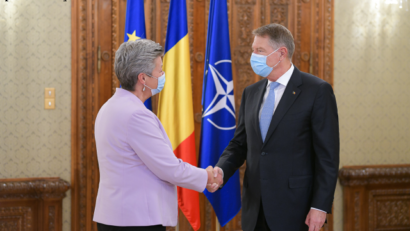 Klaus Iohannis, s-a întâlnit, luni, cu Ylva Johansson, comisarul european pentru Afaceri Interne