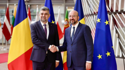Prima vizită oficială a premierului Marcel Ciolacu la Bruxelles