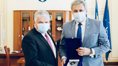Marcel Vela, întrevedere cu ambasadorul SUA la București, Adrian Zuckerman
