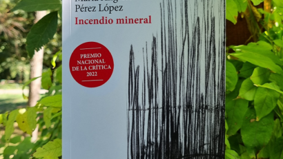 La poeta española María Ángeles Pérez López, en Bucarest
