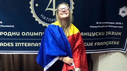 Maria Stanca, olimpică internațională la franceză