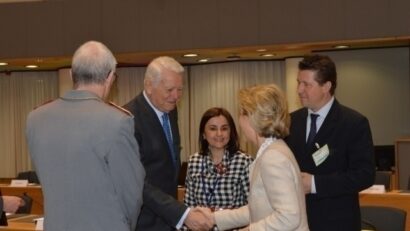 The meeting of the EU foreign ministers