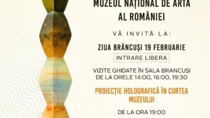 Brâncuși la Muzeul Național de Artă al României