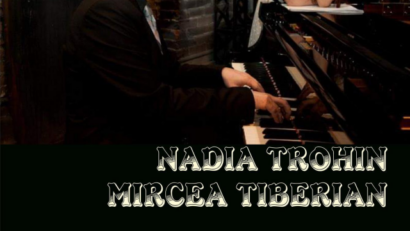 Jazz la Sala Radio cu Nadia Trohin şi pianistul Mircea Tiberian