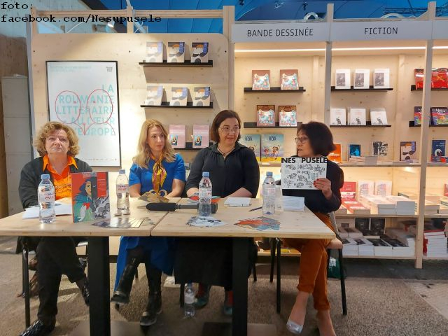 „Nesupusele“ dieses Jahr auf der Pariser Buchmesse vorgestellt.