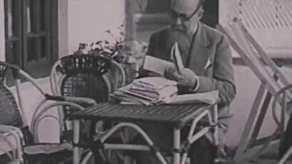 Nicolae Iorga à la radio