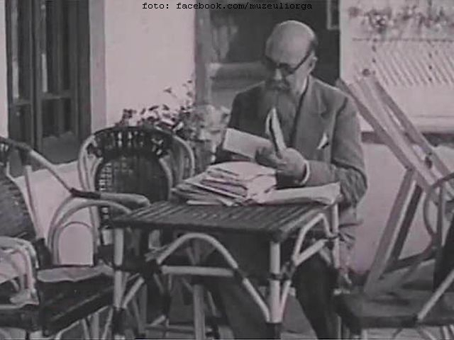 Nicolae Iorga à la radio