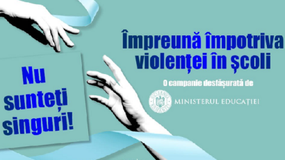Campanie împotriva violenței în școli