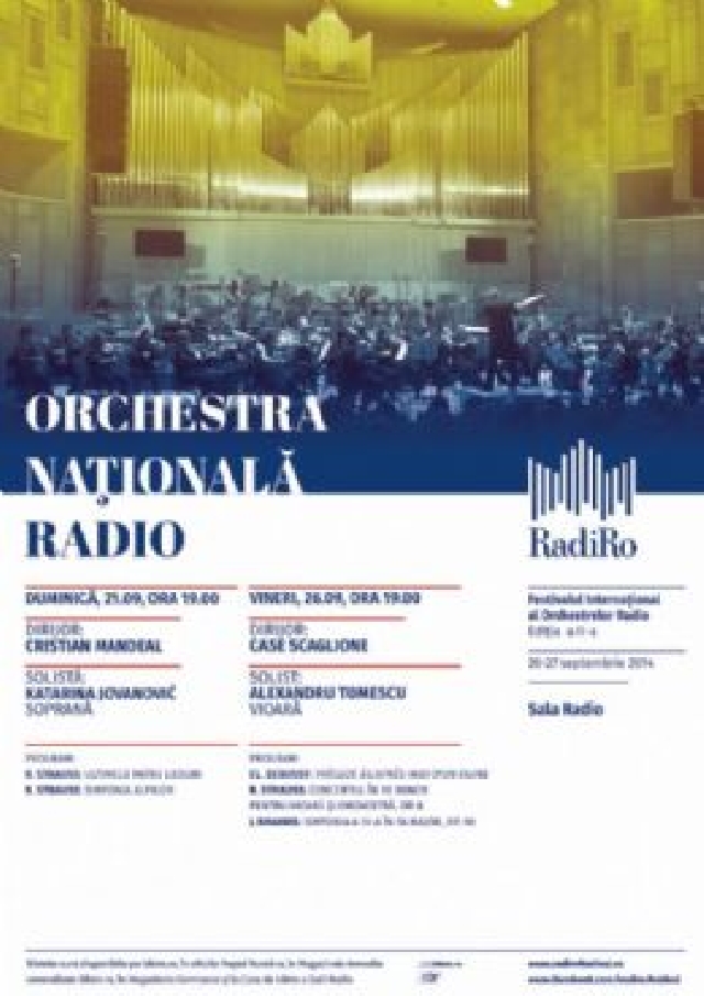 L’Orchestre national de la Radio publique roumaine en tournée à Chisinau