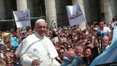 Persönlichkeit des Jahres 2013 bei RRI: Papst Franziskus