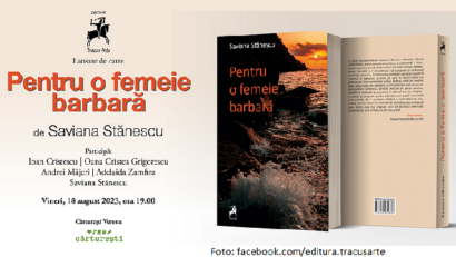 «Para una mujer bárbara», un nuevo volumen firmado por Saviana Stănescu
