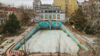 La primera piscina de Rumanía, inaugurada en 1930