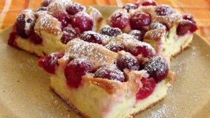 Sour cherry desserts