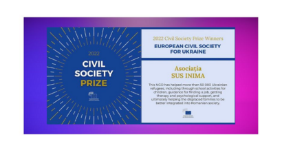 Novi primer za evropsko civilno društvo – rumunsko udruženje „SUS, INIMA”!