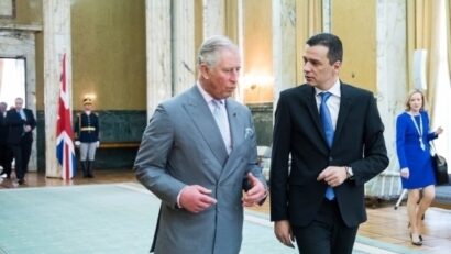 Prinţul Charles în România