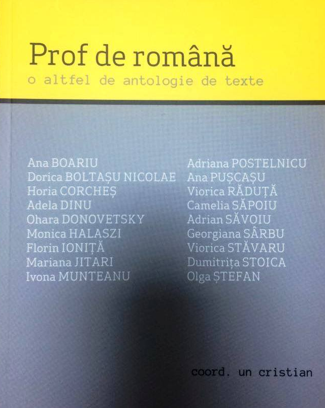 Profe de rumano: una antología de textos diferente