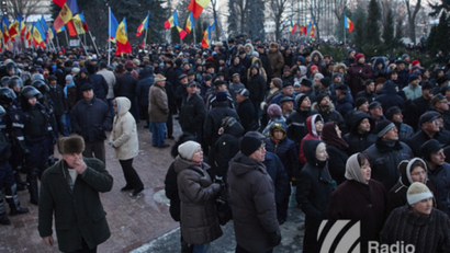Protestas y debates en Chisinau