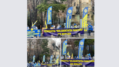 Protesti tru sistemlu sanitar