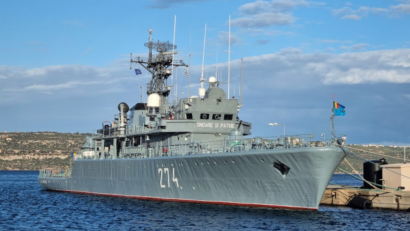 Nava militară „Viceamiral Constantin Bălescu a revenit din Marea Mediterană