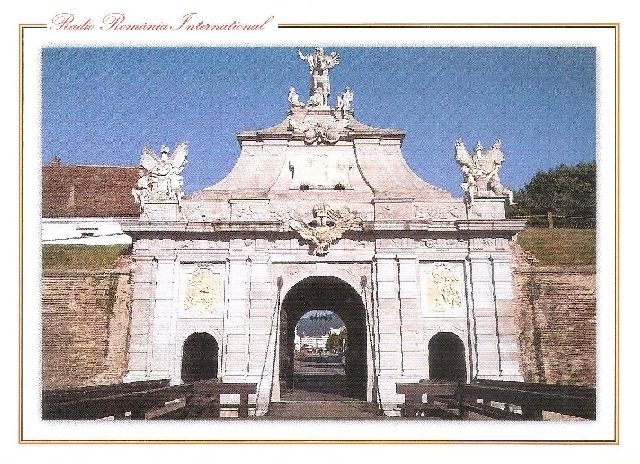 QLS août 2018 – Le troisième portail d’entrée dans la citadelle d’Alba Iulia.