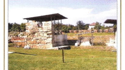 QSL juillet 2018 – Les ruines du camp romain d’Alba Iulia.