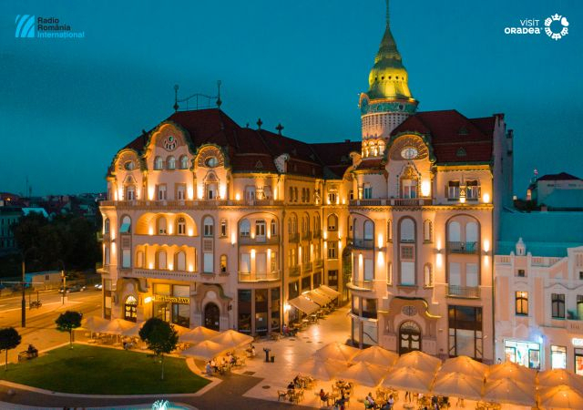 QSL 3/2021: Schwarzadler-Palais in Oradea/Großwardein