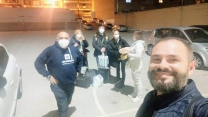 Refugiados ucranianos recibidos en Alicante